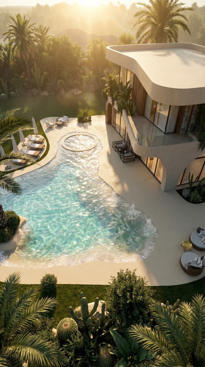 Aerial view · 3D