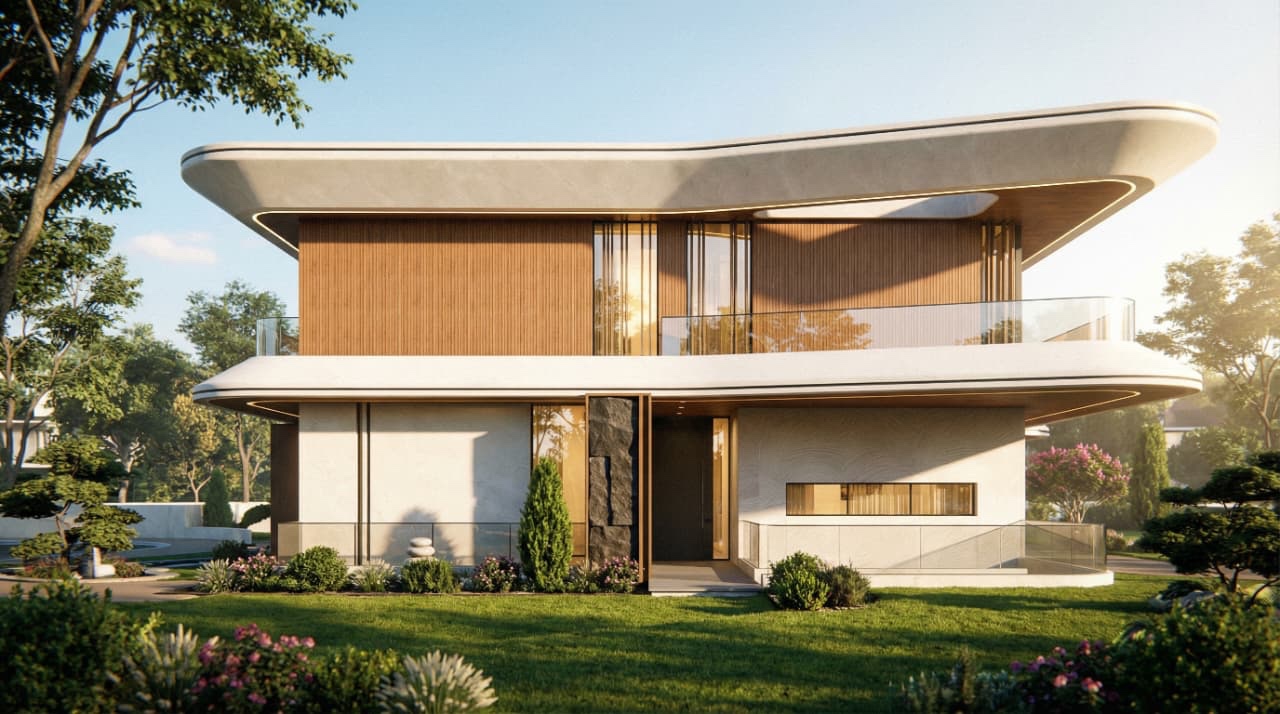 Garden side · 3D
