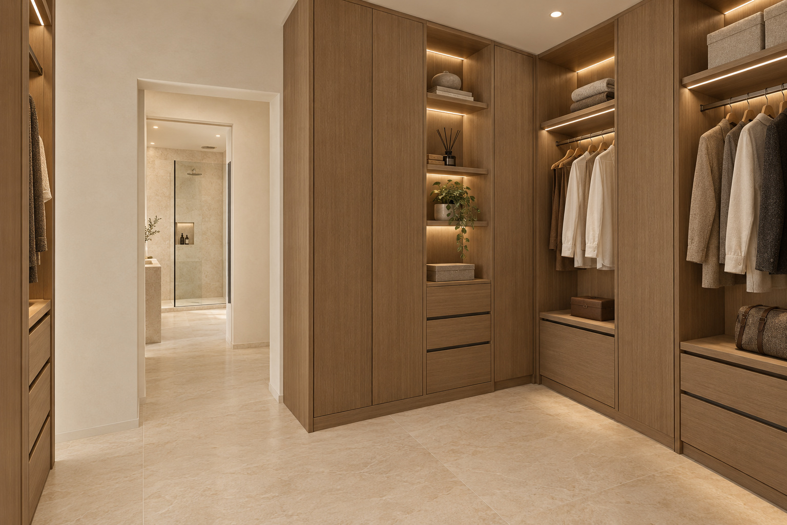 Dressing room